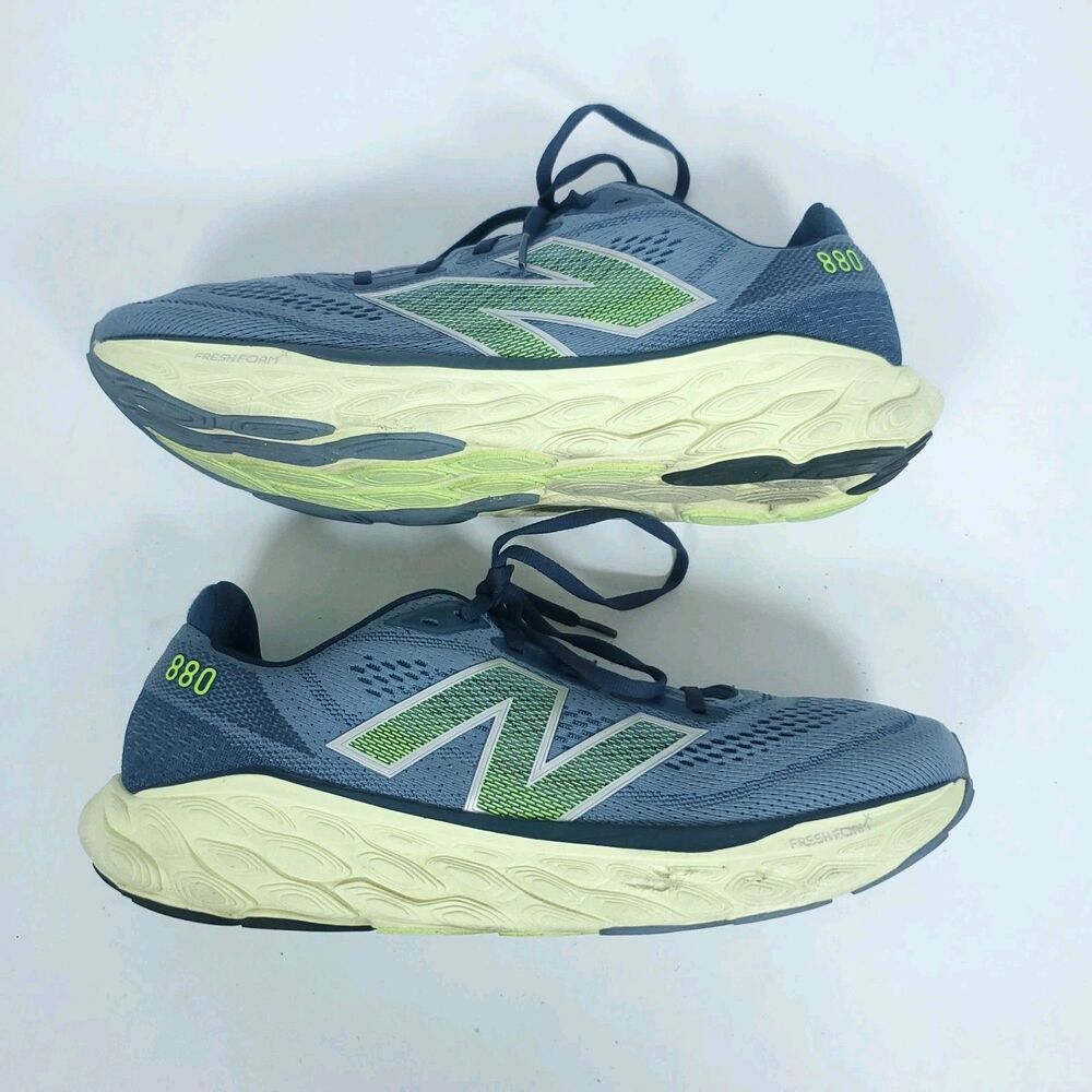 New Balance Mens 10.5 D Fresh Foam X 880v14 Artic Grey Gym Running Shoe M880G14